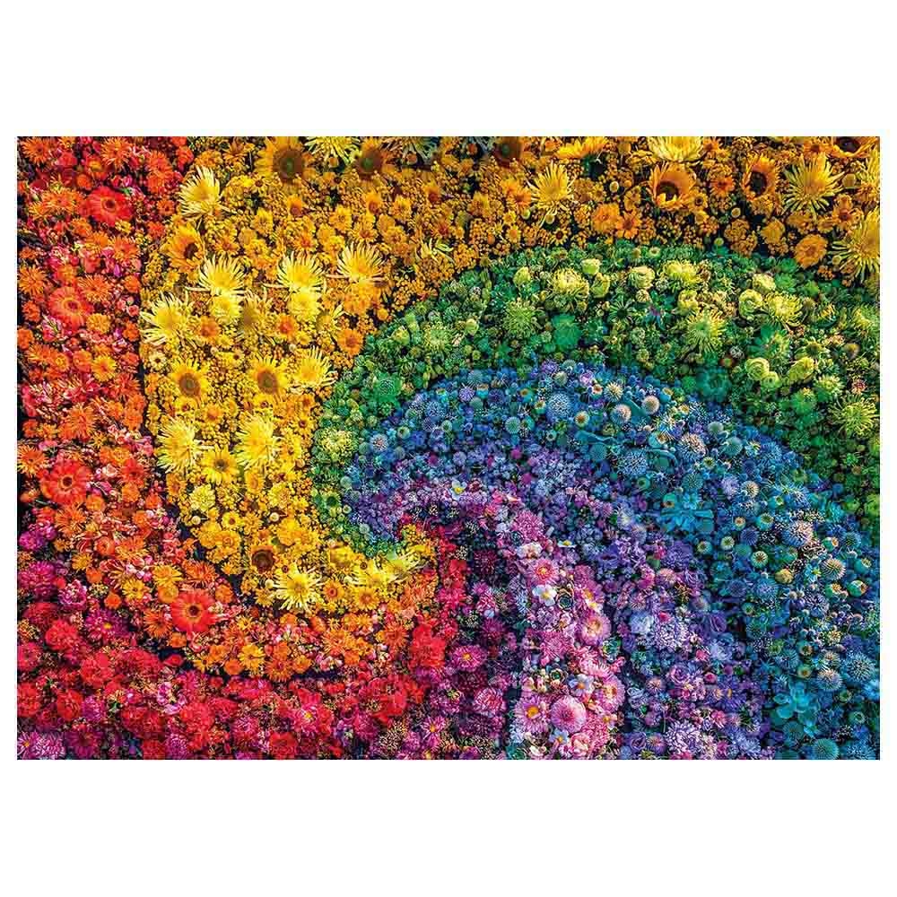 لعبة بزل تطبيقات للكبار فسيفساء ملونة 1000 قطعة كلمنتوني Clementoni  Whirlwind Colorboom Puzzle 1000pcs