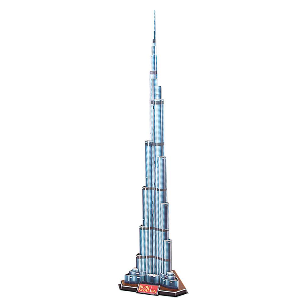 بزل 3D على شكل برج خليفة 92 قطعة CubicFun 3D Puzzle Burj Khalifa