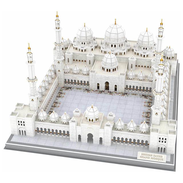 بزل 3D على شكل مسجد الشيخ زايد 367 قطعة CubicFun 3D Puzzle Sheikh Zayed Grand Mosque - SW1hZ2U6NjkyMjA1