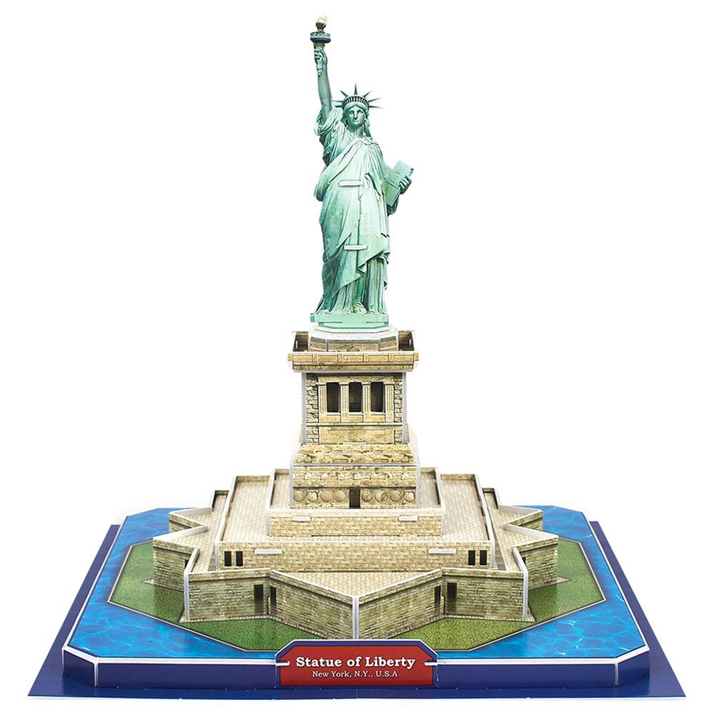 بزل 3D على شكل تمثال الحرية 39 قطعة CubicFun 3D Puzzle Statue Of Liberty