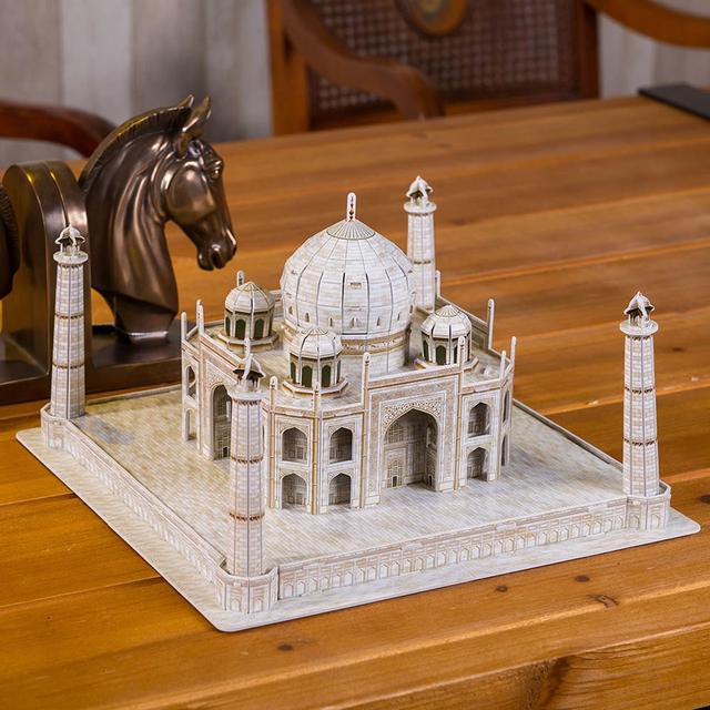 بزل 3D على شكل تاج محل 87 قطعة CubicFun 3D Puzzle Taj Mahal - SW1hZ2U6NjkzMTUz