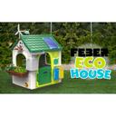 بيت اطفال بلاستيك أبيض وأخضر فيبير Feber White And Green Eco Playhouse - SW1hZ2U6Njg4MTgz