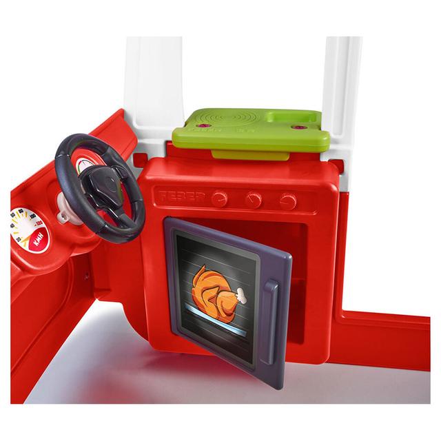 لعبة تراك فود للاطفال - أحمر Food Truck - Feber  - SW1hZ2U6Njg4MDI3