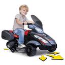 دراجة كهربائية للاطفال (سيارة كهربائية للاطفال) 12 فولت Rideon Motorspider-Feber - SW1hZ2U6Njg4MTcy