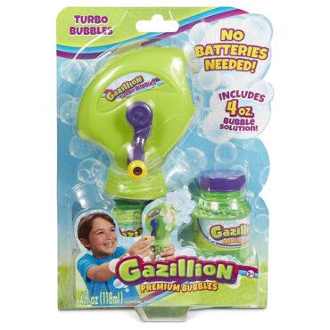 لعبة صنع الفقاعات تيربو للأطفال جازليون Gazillion Turbo Bubbles 4oz