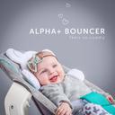 Hauck - Alpha Bouncer 2-in-1 - Bear Hearts Grey - SW1hZ2U6Njk4NjEz