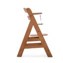 كرسي طعام مرتفع للأطفال خشب طبيعي بني من هوك Hauck - Alpha Grow Along Wooden High Chair walnut - SW1hZ2U6Njk4NDYw