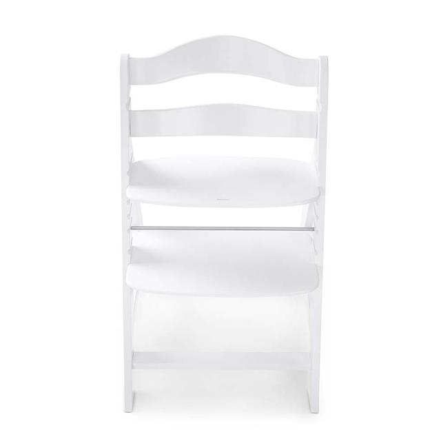كرسي طعام مرتفع للأطفال خشب طبيعي أبيض من هوك Hauck – Alpha Grow Along Wooden High Chair white - SW1hZ2U6Njk4NDg1