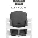 ملحق مصغر مقعد الفا أسود من هوك Hauck Premium Seat Reducer for Alpha Chair Charcoal - SW1hZ2U6Njk4NzM2