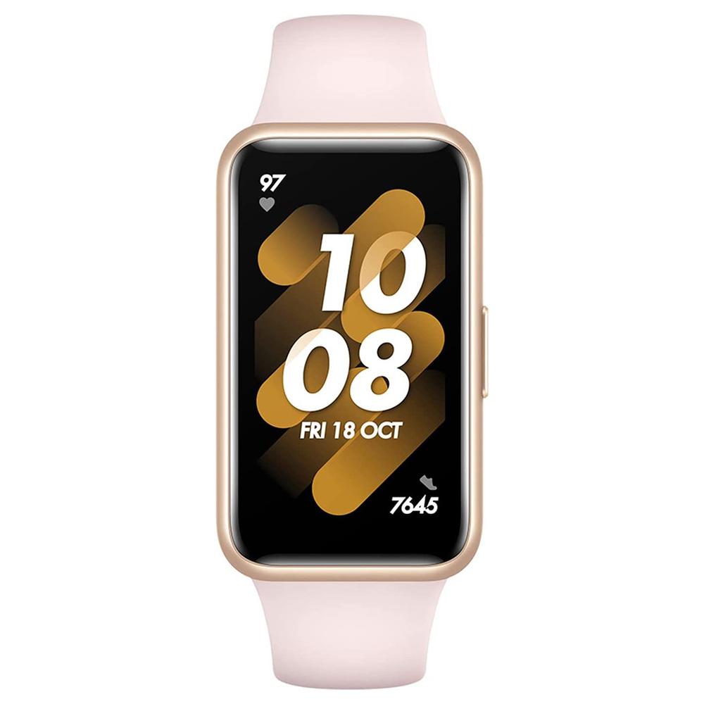 ساعة هواوي ذكية لون زهري Huawei Smart Watch Band 7