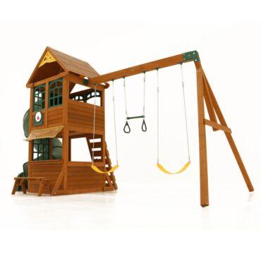 ألعاب خارجية للأطفال كيد كرافت Kidkraft Forest Ridge Swing Set - 3}