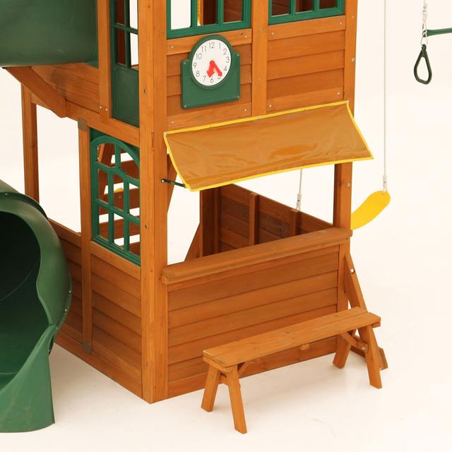ألعاب خارجية للأطفال كيد كرافت Kidkraft Forest Ridge Swing Set - SW1hZ2U6NzAwMDU1