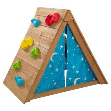 خيمة اللعب للأطفال كيد كرافت Kidkraft A-Frame Hideaway & Climber - 4}
