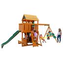 ألعاب خارجية للأطفال كيد كرافت KidKraft Ashberry Wooden Swing Set - SW1hZ2U6Njk5OTMz