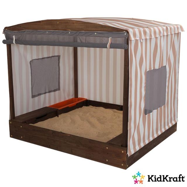 ألعاب خارجية للأطفال كيد كرافت Kidkraft Cabana Sandbox - SW1hZ2U6Njk5MDcx