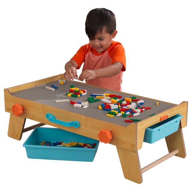 طاولة خشبية للأطفال كيد كرافت Clever Creator Activity Table - SW1hZ2U6Njk5MzMw