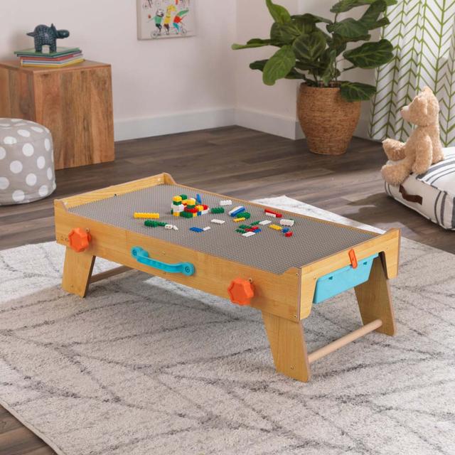 طاولة خشبية للأطفال كيد كرافت Clever Creator Activity Table - SW1hZ2U6Njk5MzM0