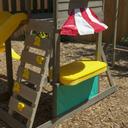 ألعاب خارجية للأطفال كيد كرافت Kidkraft Hampton Wooden Swing Set - SW1hZ2U6NzAwMDA5