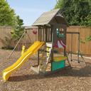 ألعاب خارجية للأطفال كيد كرافت Kidkraft Hampton Wooden Swing Set - SW1hZ2U6Njk5OTk5