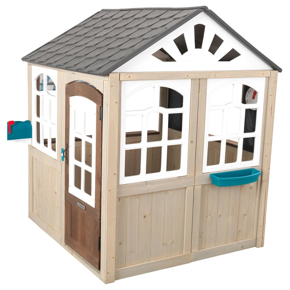 بيت الأطفال الخشبي كيد كرافت Kidkraft Hillcrest Playhouse