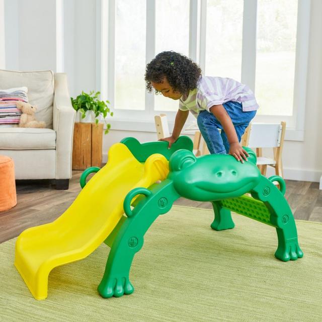 زحليقة اللعب للأطفال كيد كرافت Kidkraft Hop & Slide Frog Climber - SW1hZ2U6Njk5NDg4