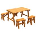 طاولة وكراسي للأطفال كيد كرافت Kidkraft Outdoor Picnic Table Set - SW1hZ2U6Njk5MTgz