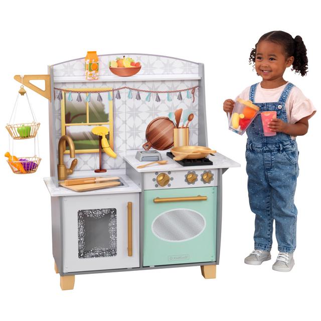 مطبخ اللعب للأطفال كيد كرافت Kidkraft Smoothie Fun Play Kitchen - SW1hZ2U6Njk5NDIy