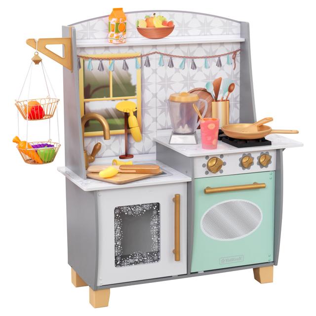 مطبخ اللعب للأطفال كيد كرافت Kidkraft Smoothie Fun Play Kitchen - SW1hZ2U6Njk5NDIw