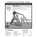 Kidkraft Sunview II Wooden Swing Playset - SW1hZ2U6Njk5ODk1