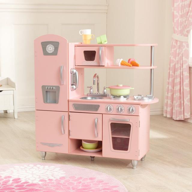 Kidkraft - Vintage Play Kitchen - Pink - SW1hZ2U6Njk5NzUx