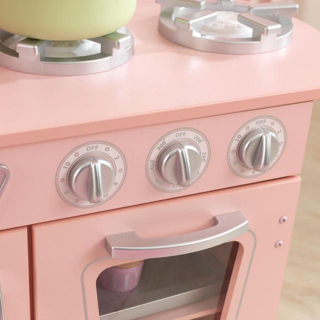 Kidkraft - Vintage Play Kitchen - Pink - SW1hZ2U6Njk5NzU3