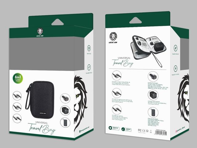Green Lion Combo Pack Universal Travel Bag 6 in 1 - SW1hZ2U6Njk0Njc3