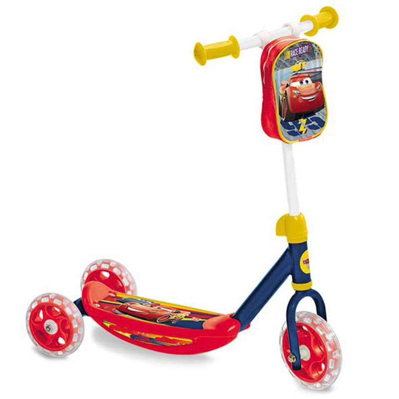 سكوتر اطفال ثلاثي العجلات مع حقيبة - أحمر Mondo 3 Wheels Scooter With Bag