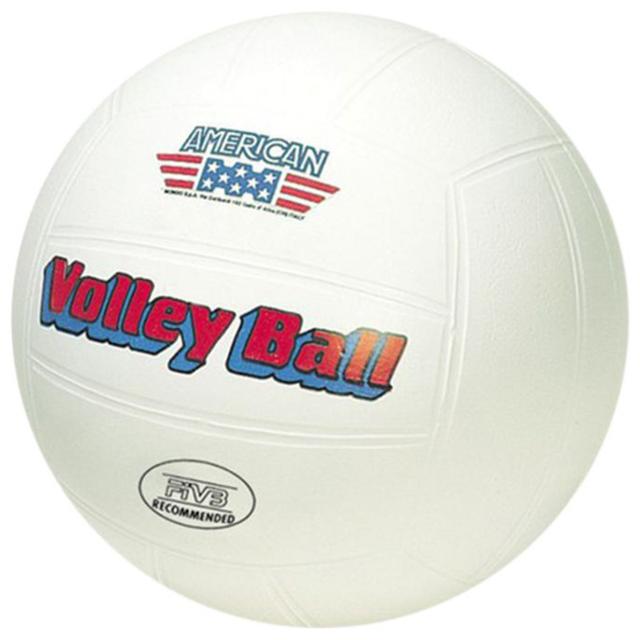 كرة اطفال (كورة بلاستيك) 21.6 سم  Pvc Ball Volley Dlx American - Mondo - SW1hZ2U6Njk0MDA4