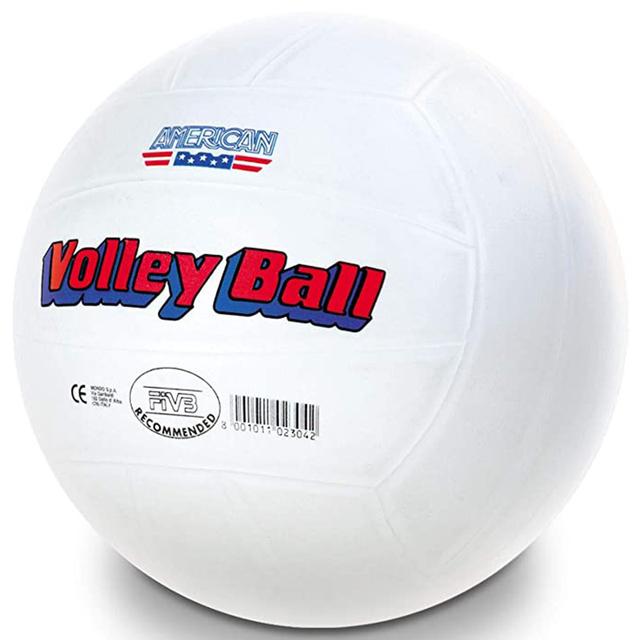 كرة اطفال (كورة بلاستيك) 21.6 سم  Pvc Ball Volley Dlx American - Mondo - SW1hZ2U6Njk0MDA2