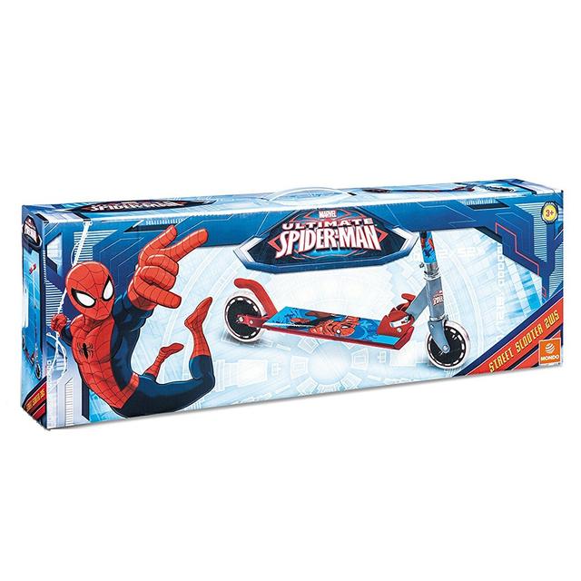 سكوتر اطفال قابل للطي - سبايدرمان Ultimate Spiderman 2 Wheel Scooter - Mondo - SW1hZ2U6NjkyMDA1