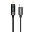 سلك تايب سي ايفون لايتننج سريع 1.2 متر بورودو Porodo 35W Braided USB-C To Lightning Cable - SW1hZ2U6NzA0NDE5