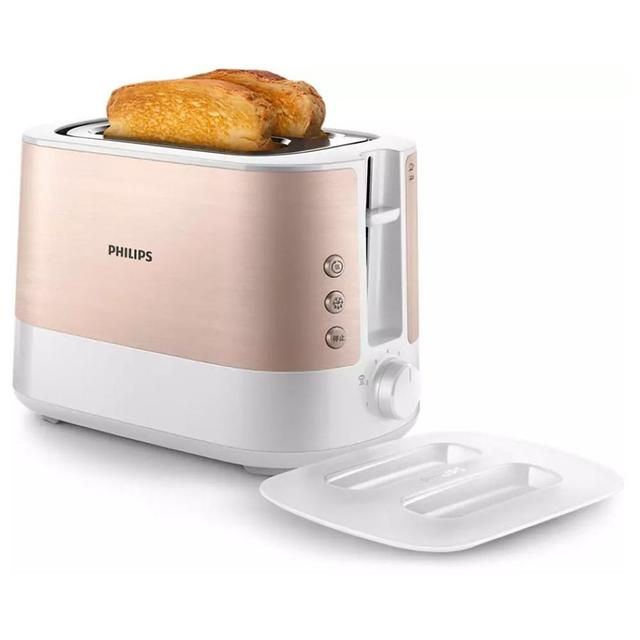 توستر فيليبس بفتحتين و 7 مستويات تحميص Philips HD2637/11 Viva collection  Toaster - SW1hZ2U6NzAwOTE2