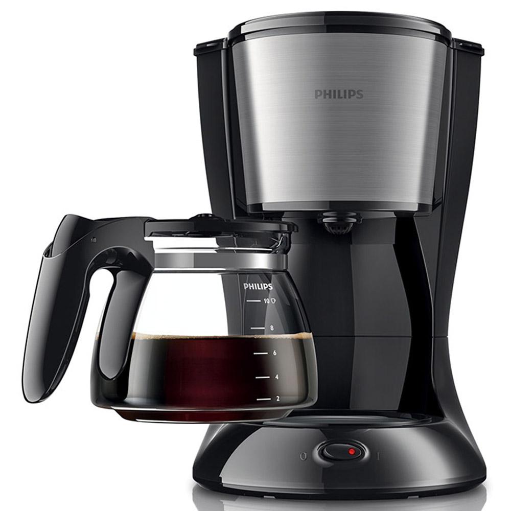 ماكينة صنع القهوة المقطرة  فيليبس 1.2L بإستطاعة 100 أسود  Philips HD7462/20 Daily Collection Coffee Maker - cG9zdDo3MDA5MjM=