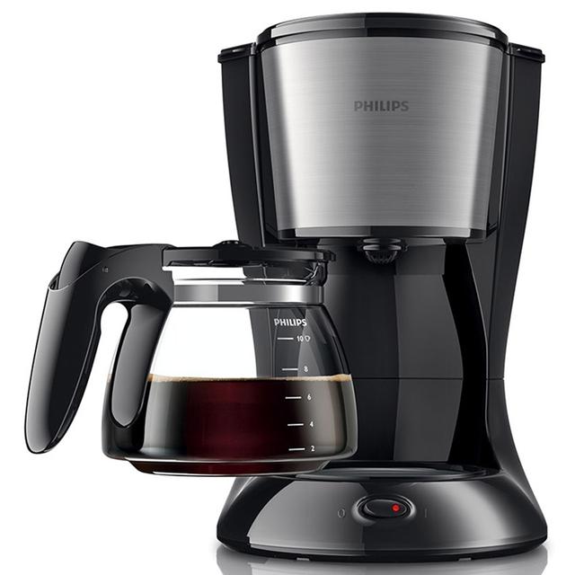 ماكينة صنع القهوة المقطرة  فيليبس 1.2L بإستطاعة 100 أسود  Philips HD7462/20 Daily Collection Coffee Maker - SW1hZ2U6NzAwOTIz