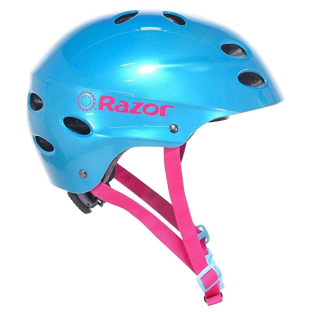 خوذة دراجة (خوذة سيكل) للاطفال - سماوي Child Helmet-Razor