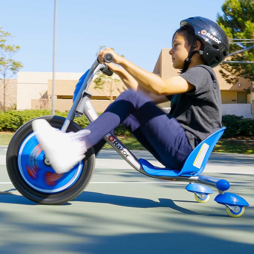 دراجة اطفال ثلاثية العجلات - أزرق Riprider 360 Caster Trike - Razor - cG9zdDo2OTEwODM=