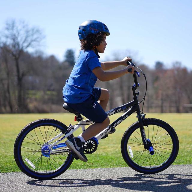 خوذة دراجة (خوذة سيكل) للشباب - أزرق مموه Youth Helmet-Razor - SW1hZ2U6NjkxNzA2