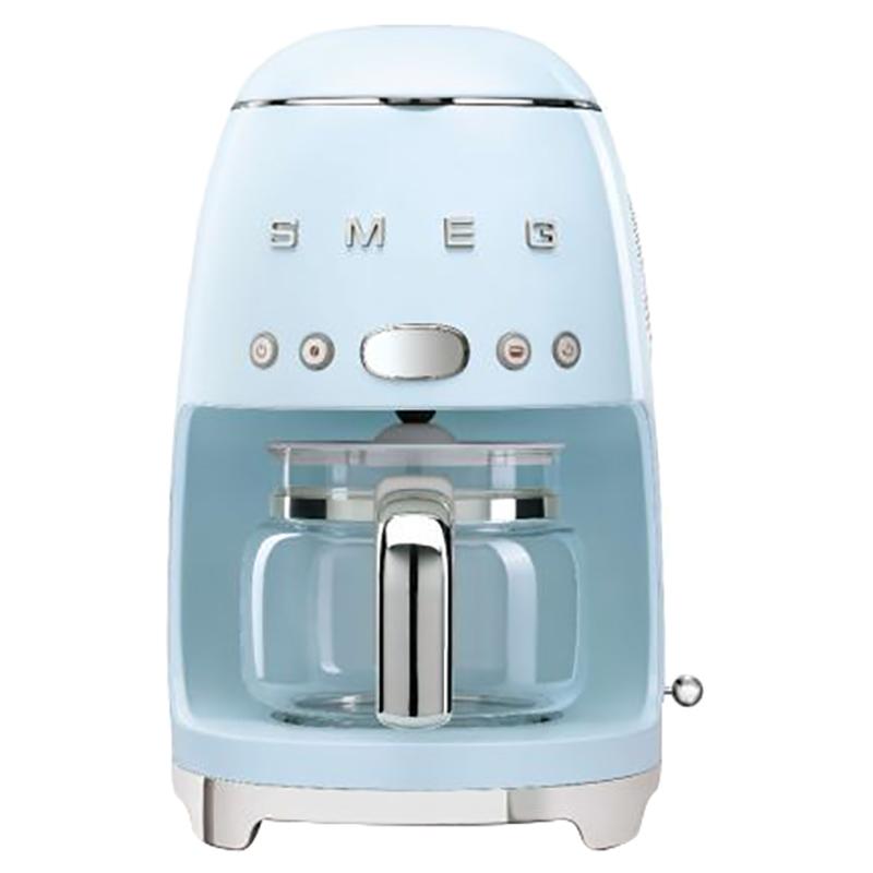 ماكينة قهوة مقطرة 1050 واط أزرق سميج Smeg Drip Coffee Machine