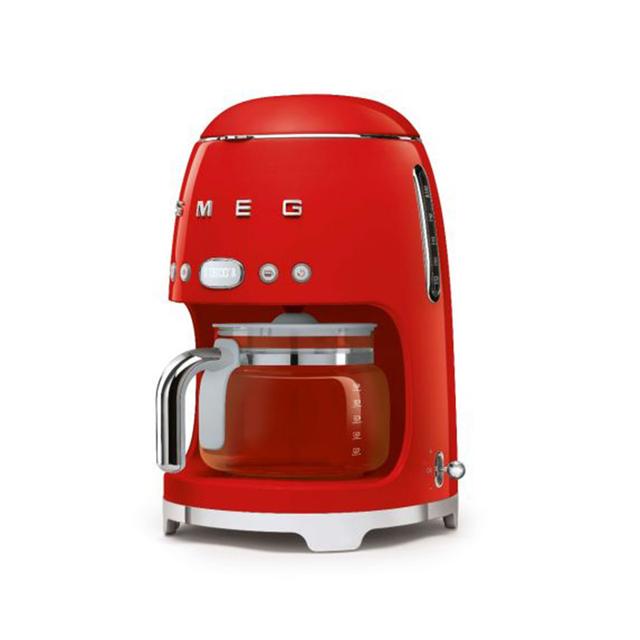 ماكينة قهوة مقطرة 1050 واط أحمر سميج Smeg Drip Coffee Machine - SW1hZ2U6NzAxNDA4