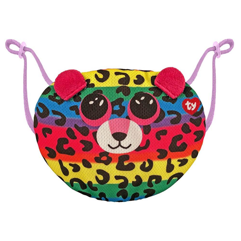 قناع وجه للأطفال ملون Ty Beanie Boo Face Mask Leopard Dotty