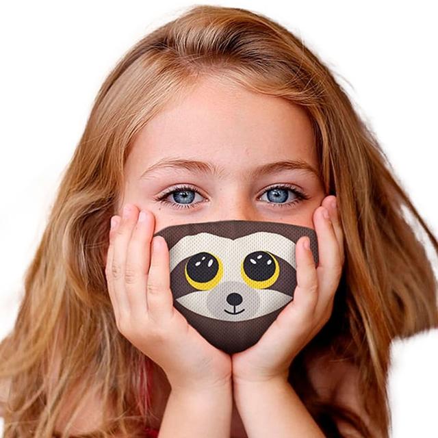 قناع وجه للأطفال لون بني Ty Beanie Boo Face Mask Sloth Dangler - SW1hZ2U6Njk0NTU2