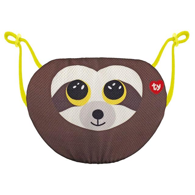 Ty - Beanie Boo Face Mask Sloth Dangler - Brown - SW1hZ2U6Njk0NTUw