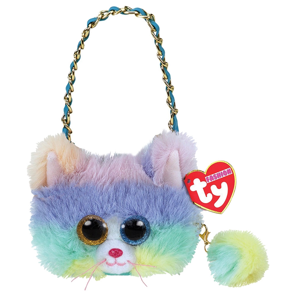 حقيبة يد قطة هيذر 16 انش للأطفال تي واي TY Heather Cat handbag