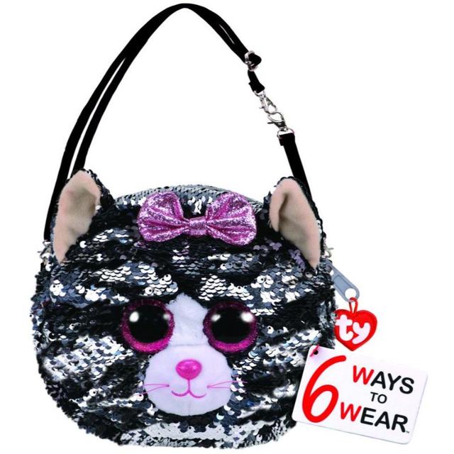 حقيبة يد قطة كيكي 8 انش للأطفال تي واي TY Cat Kiki handbag - SW1hZ2U6NjkyMjg3